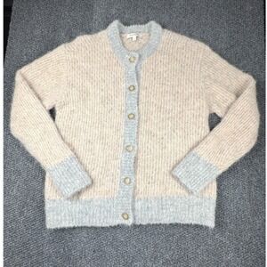 Favorite Daughter Rio Cardigan Alpaca Blend Rose Dust Gray S